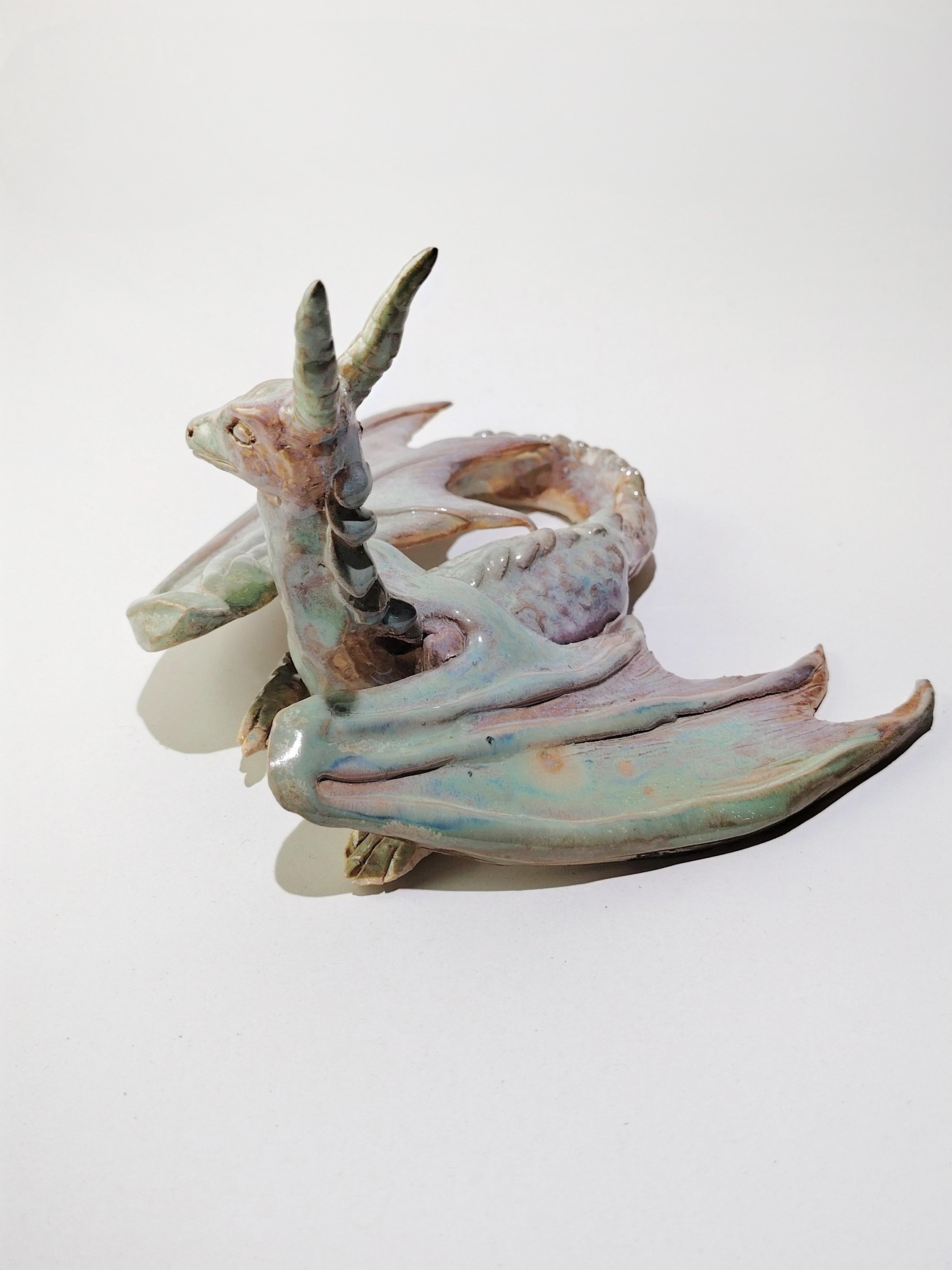 "Dragon 1" Small Ceramic Statue