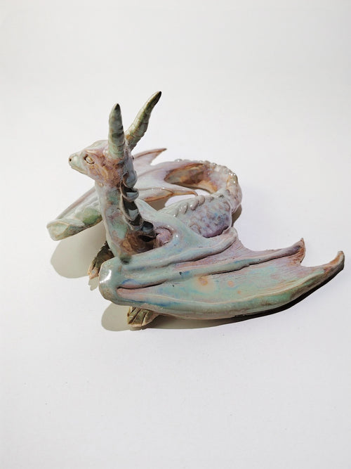 "Dragon 1" Small Ceramic Statue