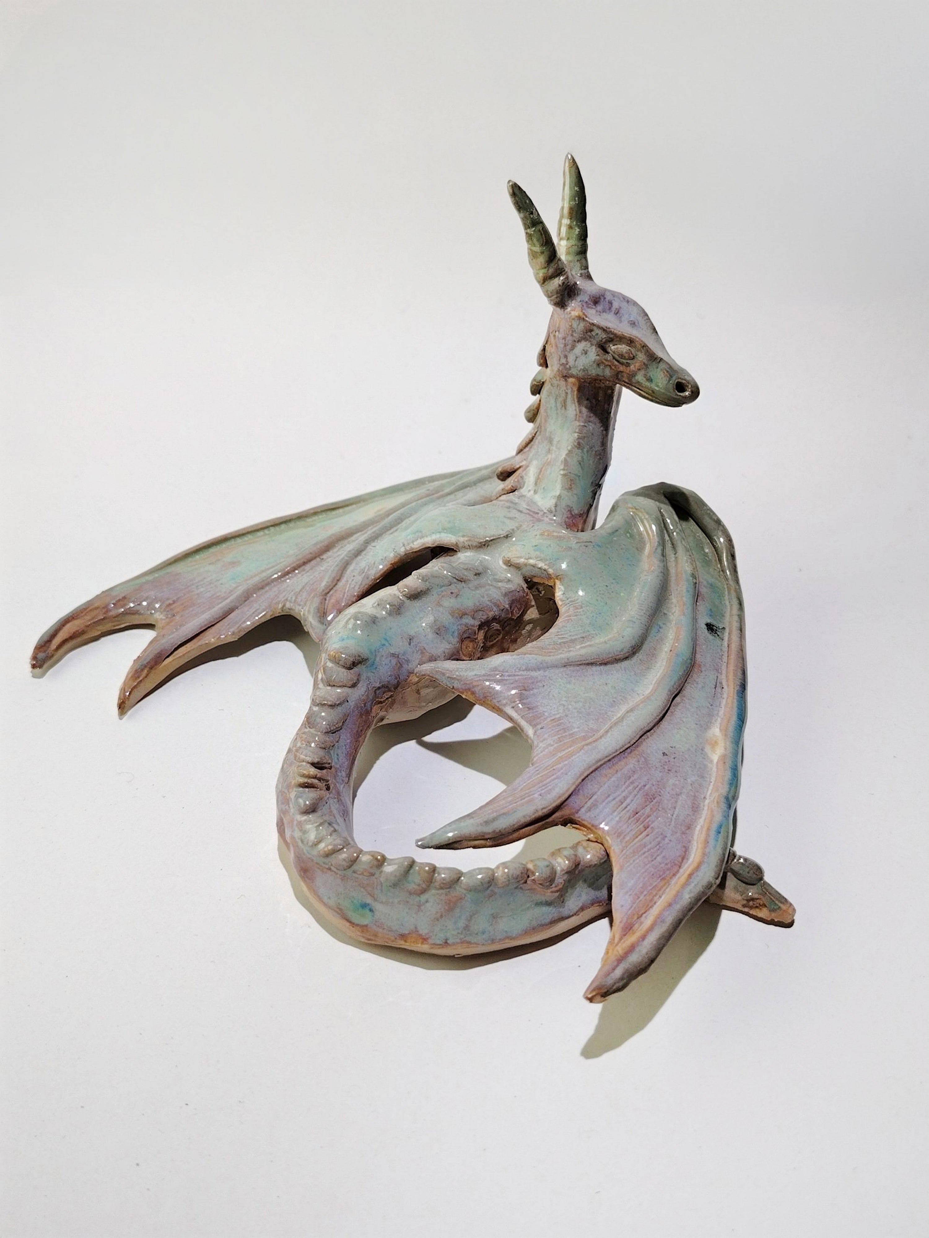 "Dragon 1" Small Ceramic Statue