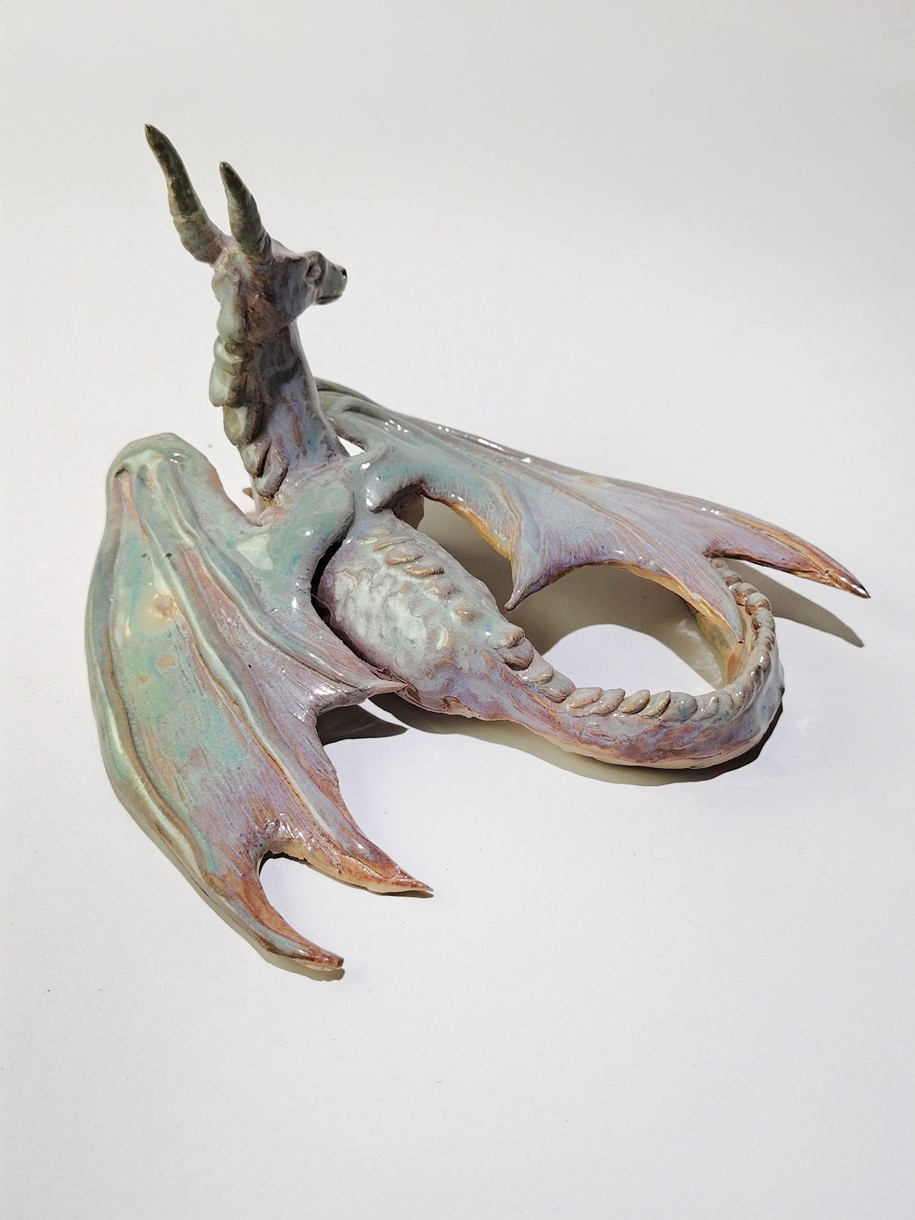 "Dragon 1" Small Ceramic Statue