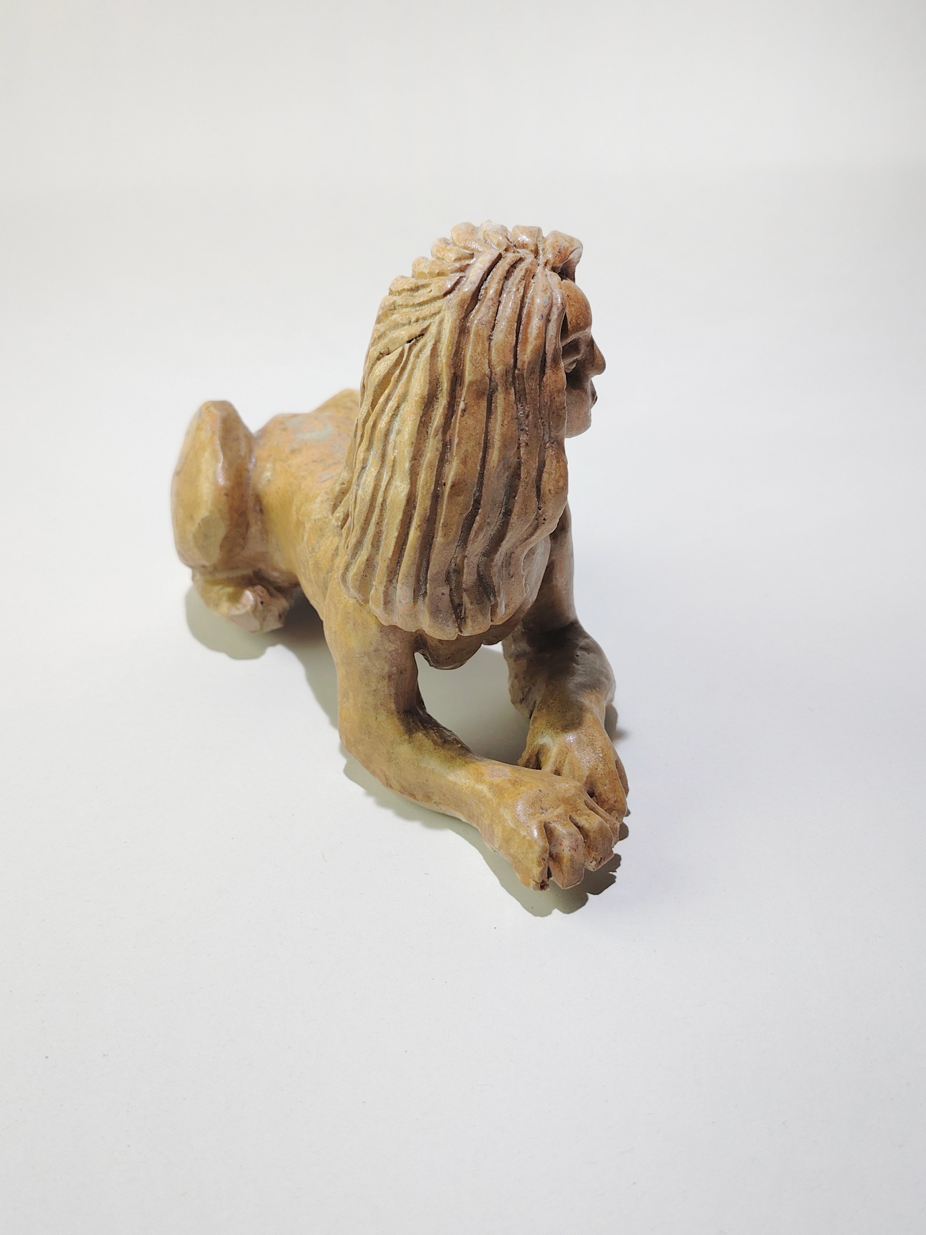 "Sphinx" Small Ceramic Statue