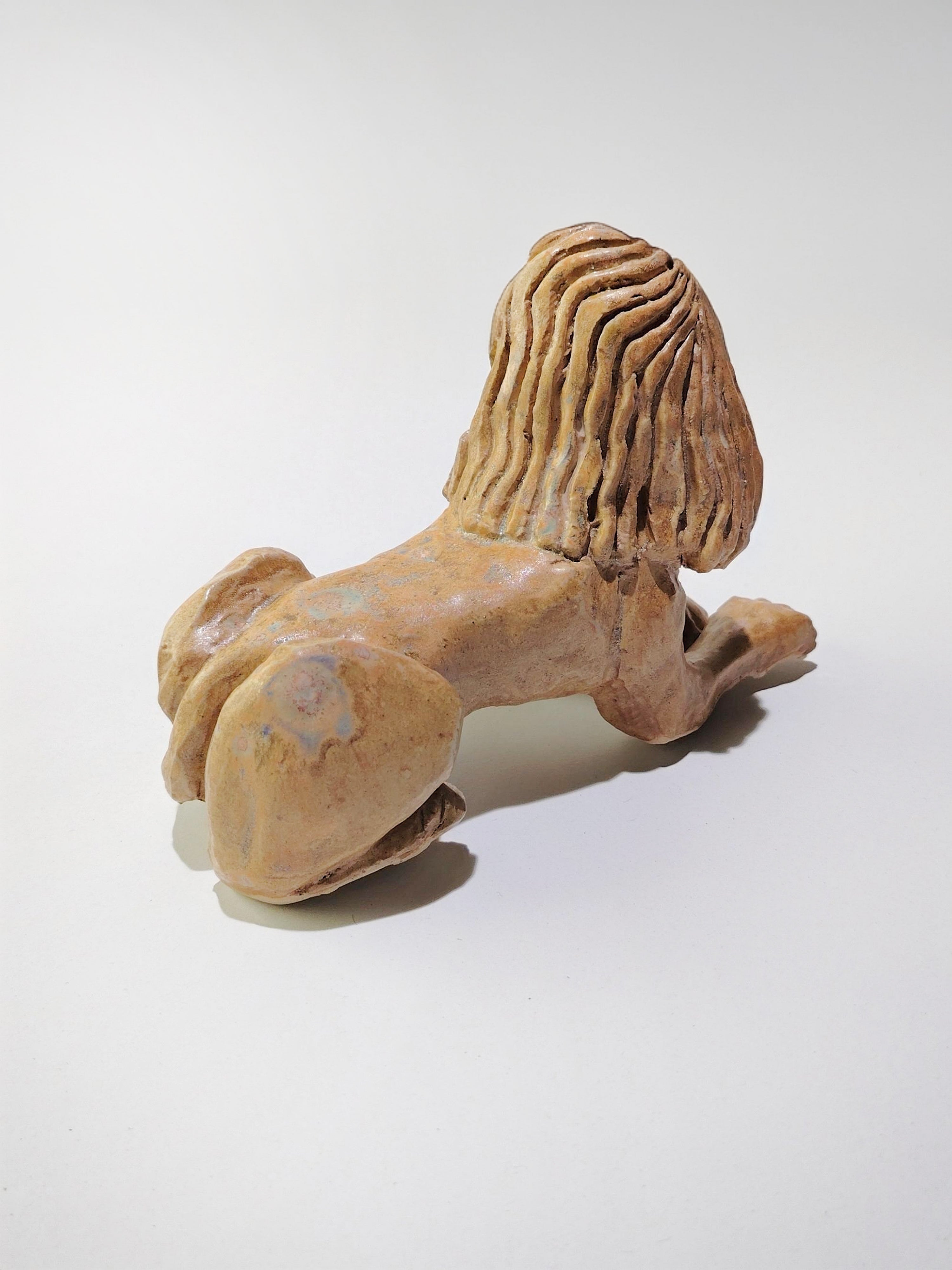 "Sphinx" Small Ceramic Statue