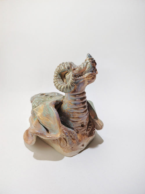 "Dragon 2" Small Ceramic Statue