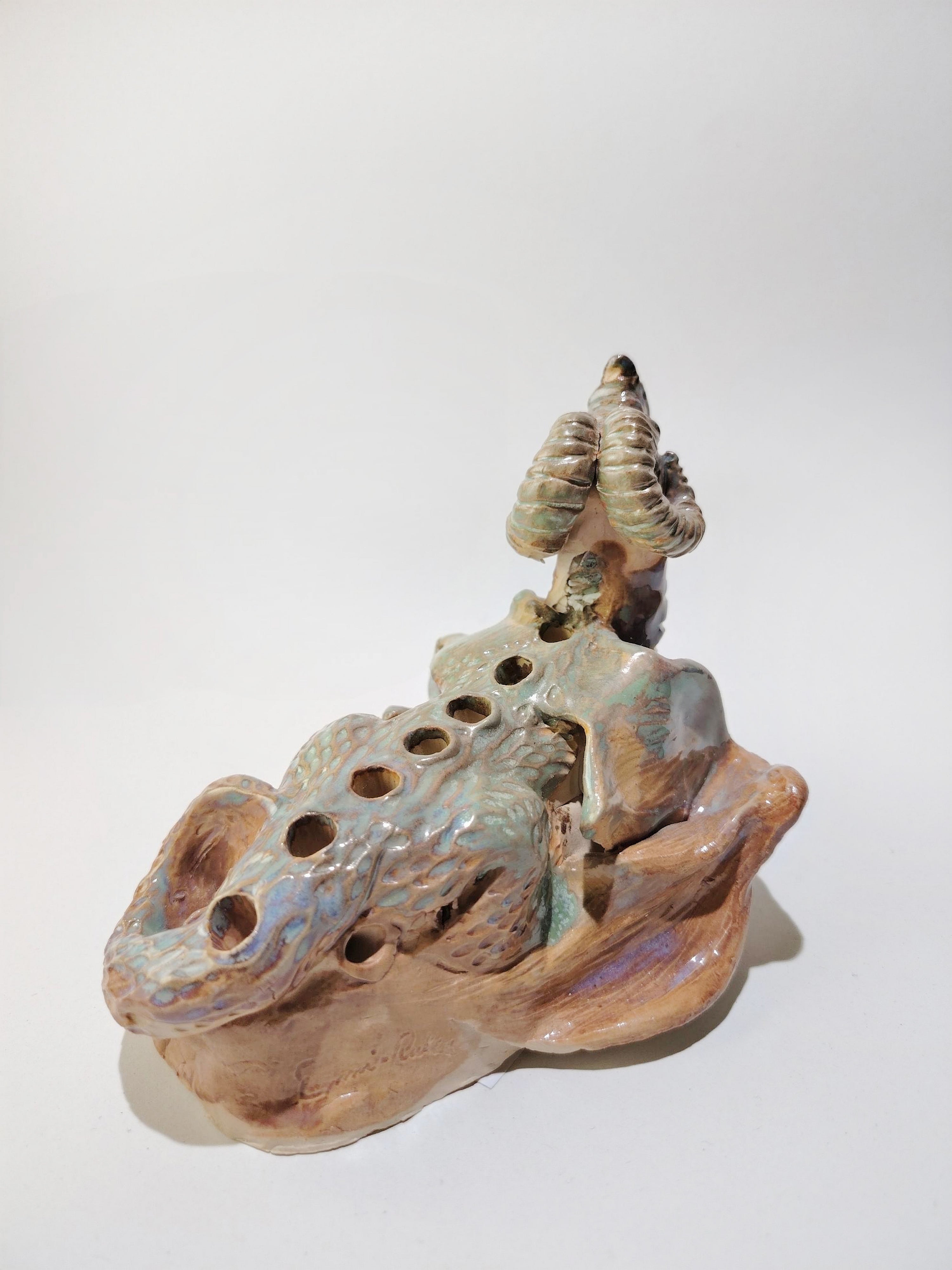 "Dragon 2" Small Ceramic Statue