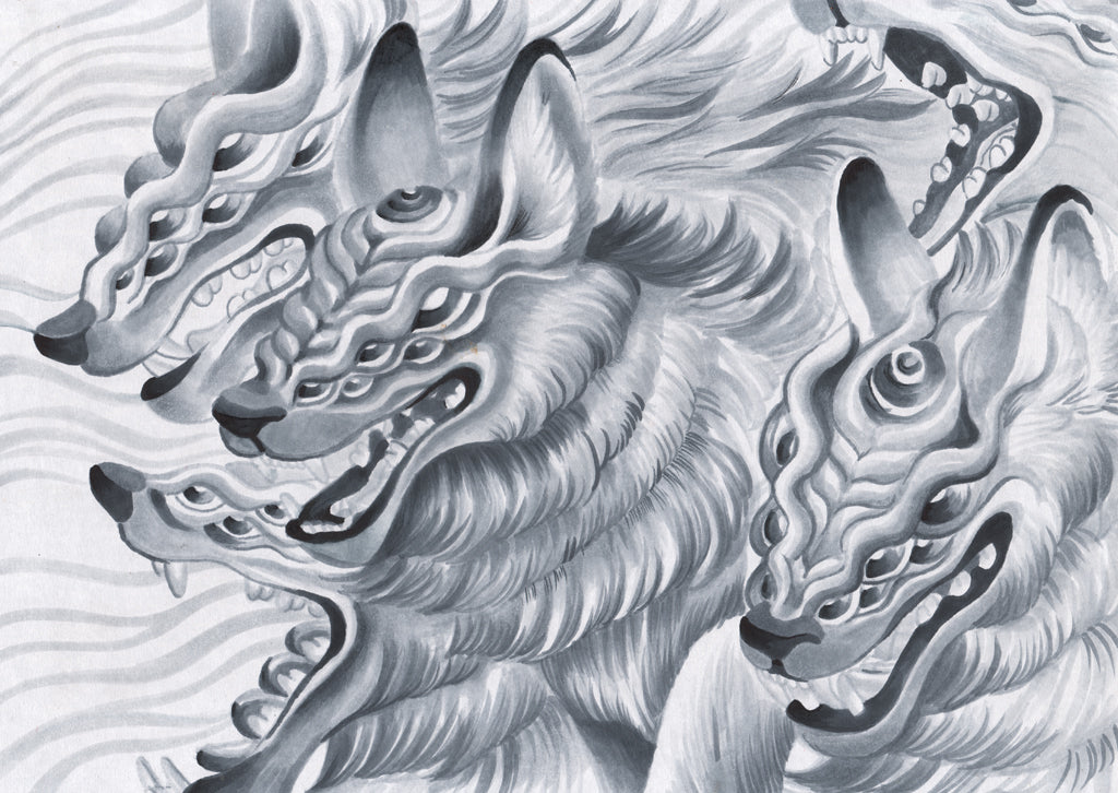 "Lauma", A3 Original Alcohol Marker Drawing
